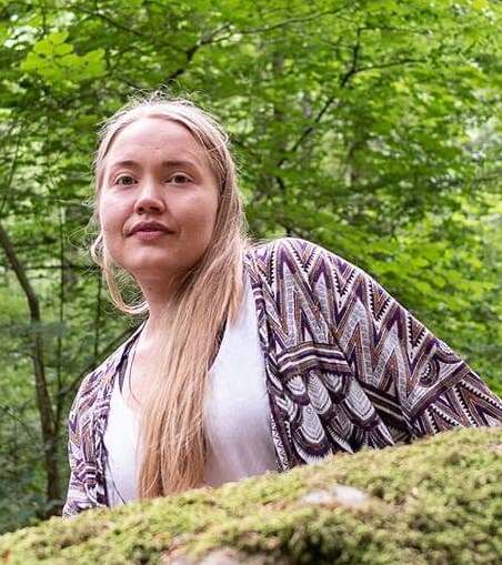 Maja i naturmiljö